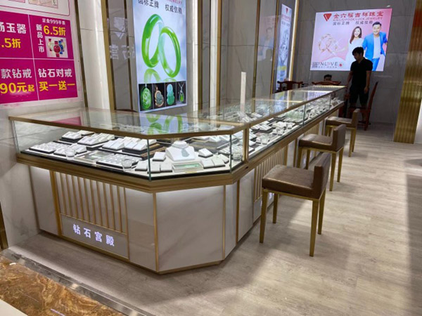 珠寶展示柜,鉆石珠寶柜,珠寶首飾柜臺(tái)展示柜